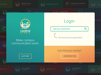 Campus Bubble login