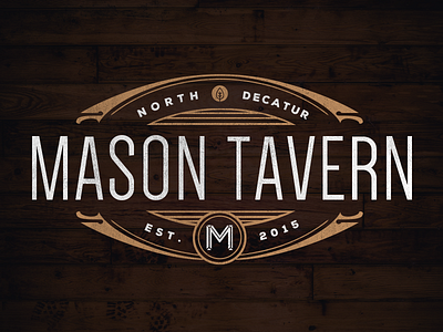 Final Mason Tavern logo atlanta food mason restaurant tavern