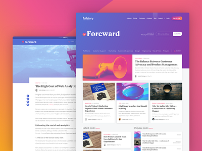 Foreward, the new FullStory blog