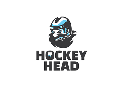 Hockey Head hockey hockey logo icehockey logo logotype mascot mascot character mascot design