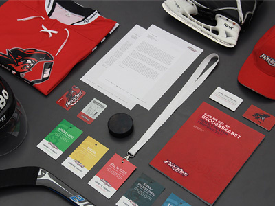 Aalborg Pirates Identity branding icehockey identity stationary visual identity