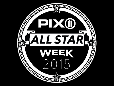 PIX11 All Star week logo badge branding broadcast logo package tv