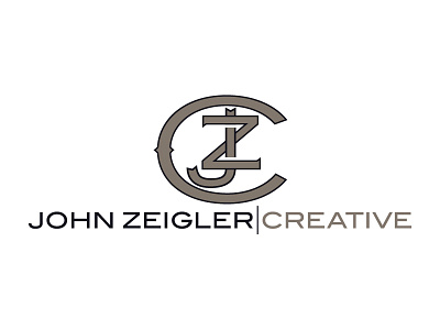 John Zeigler Creative logo branding logo monogram type typography