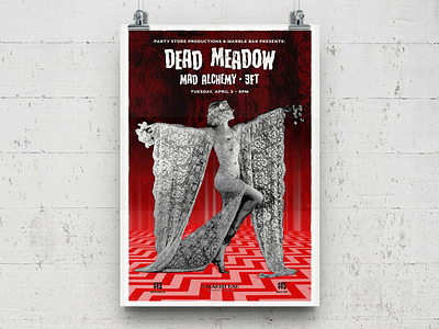 Dead Meadow gig poster