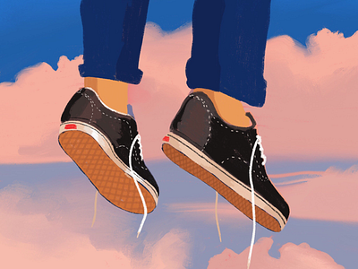 #vans art digitalart digitalpainting illustration photoshop procreate skate sketch vans