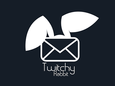 "Twitchy Rabbit" Logo brand branding d design graphic logo