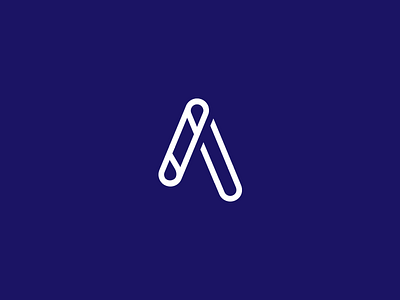 "A" Letter logo 2018 brand branding d design exploration graphic logo premade