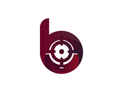 B + Target Logo Premade 2018 brand branding d design exploration flat graphic icon identity illustration lettering logo premade type vector