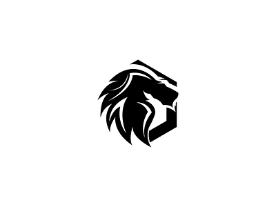 "Lion" Logo 2018 brand branding d design exploration flat graphic identity illustration lettering logo minimal premade type vector