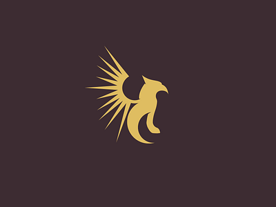 "Sun Griffin Logo" exploration 2018 brand branding d design exploration flat graphic icon identity illustration logo minimal premade type vector