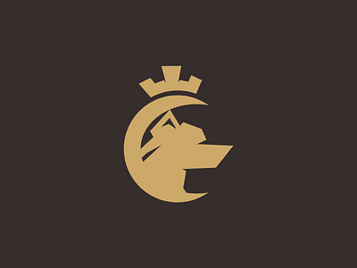 « Royal Wolf » logo premade 2018 brand branding d design exploration flat graphic icon identity illustration logo minimal premade type vector