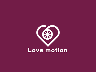 "Love Motion" Logo exploration 2018 brand branding d design exploration flat graphic icon identity illustration logo minimal premade type vector web