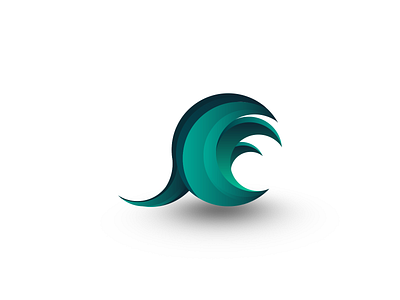 "Wave + Hand" Logo exploration v2