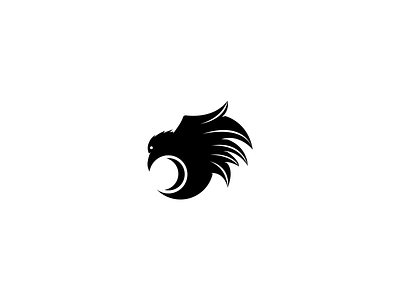 "Raven" Logo premade v2 2018 brand branding d design exploration flat graphic icon identity illustration illustrator logo minimal premade type ui ux vector web