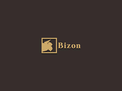 "Bizon" Logo premade 2018 brand branding d design exploration flat graphic icon identity illustration illustrator logo minimal premade type ui ux vector web