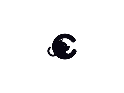"C + Cat" Logo premade 2018 brand branding clean d design exploration flat graphic icon identity illustration illustrator logo minimal premade type ui vector web