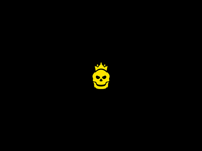 "King Skull" logo premade