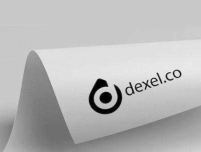 dexel logo brand identity branding illustrator logodesign logomockup minimal
