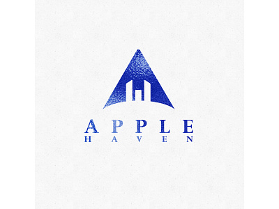 Apple Haven branding icon illustration illustrator logo minimal negative space logo typogaphy typography vector