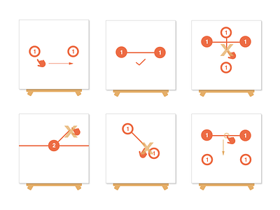 Trestle Illustrated Onboarding circle education game onboarding tutorial