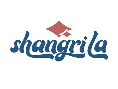 Shangri La Logo branding design eastern icon illustration logo logomark music type typography vector