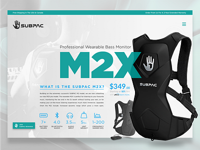 Subpac M2X Concept