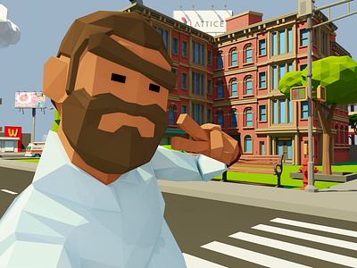 3D Character from Upcoming Project 3d city comingsoon web web design