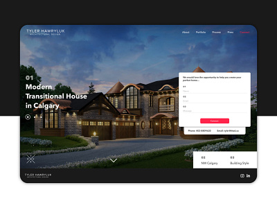 Tyler Hawryluk Architectural Design Website