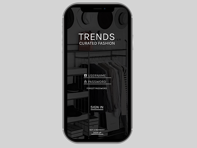 Trends dailyui 001 fashion app interaction design userexperiance userinterface