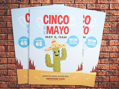 Cinco De Mayo Flyer