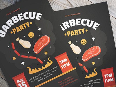 Barbecue Party Flyer