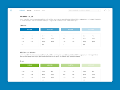 Klikdoter - Styleguide Color