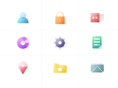 icon 3d colors figma icons ui