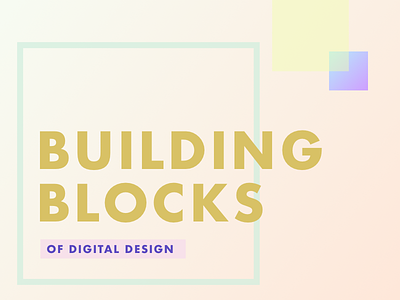 Exploration blocks design squares writing