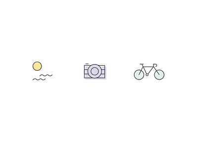 Twine Icons abstract icon icons illustration lines twine