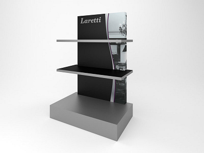 Laretti stand 3d blender laretti stand