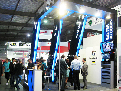 Balter security exhibition stand photo balter security booth booth design exhibition stand photo