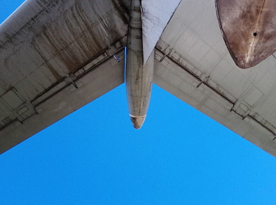 Plane and sky photo photography