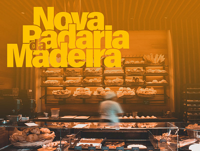 Nova padaria da Madeira logo branding graphic design logo