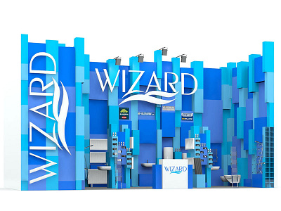 Wizard booth design