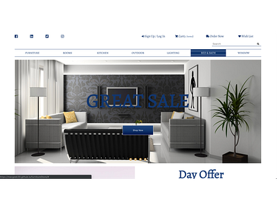 Furniturestore css3 design ecommerce business ecommerce shop html 5 ui