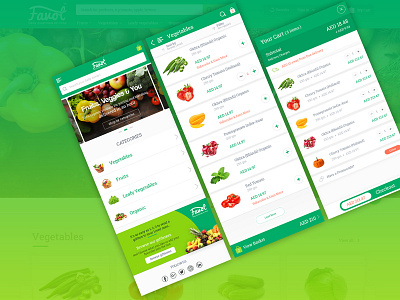 Vegitable Online Shopping by sajilrajtk on Dribbble