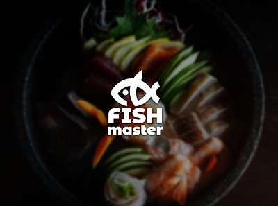 FishMaster branding logo vector