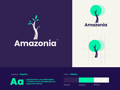 Amazonia Logo design 🌳