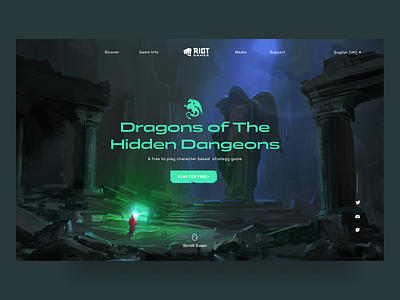 Gaming Landing Page