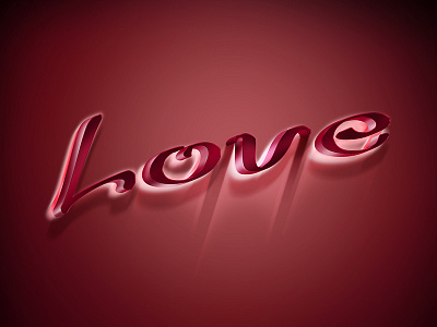 Home is where the love is dimension home lettering love red typography valentine