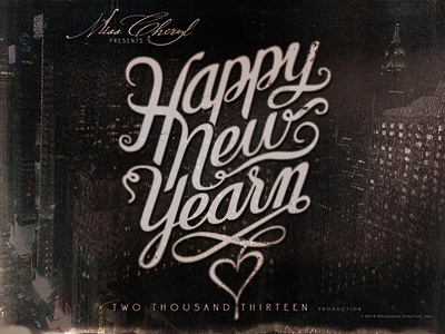 031 Happy New Yearn1 lettering new year silent film