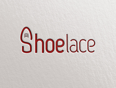 Shoelace Logo branding creative design graphic logo typography vector