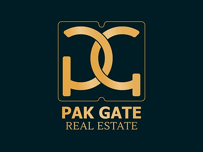 Pak Gate logo branding design graphic logo