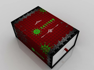 Eastern Culture packaging design 3d branding creative illustration vector